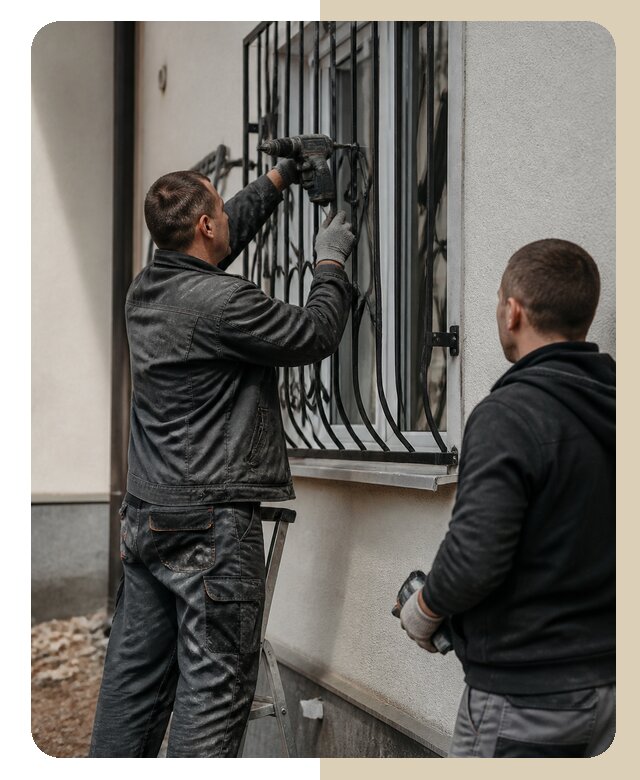 Установка наружных решеток в Егорьевске от 4962 р. | Дверной